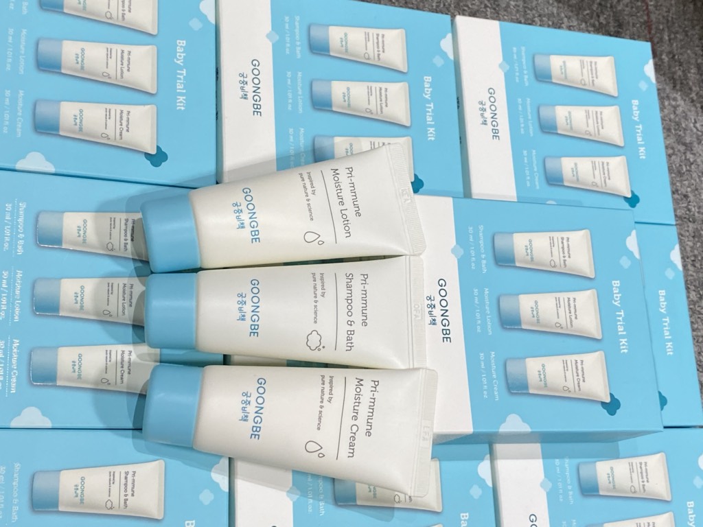 Bộ Kit Dùng Thử Cho Bé Từ Sơ Sinh GOONGBE Baby Trial Kit