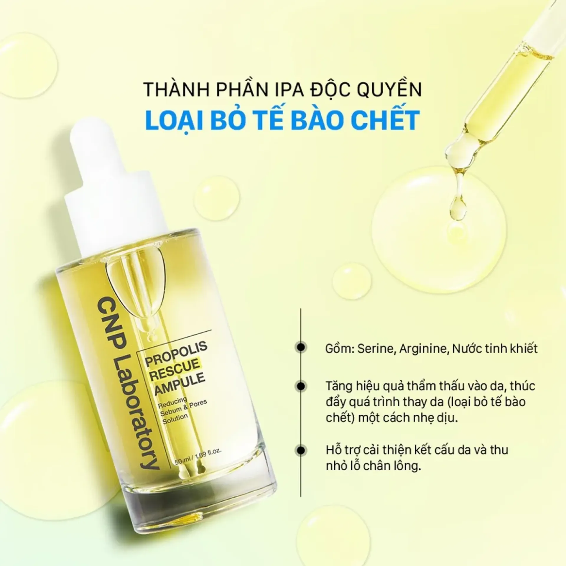 Tinh chất keo ong CNP Propolis Energy Ampule (Propolis Rescue Ampule)
