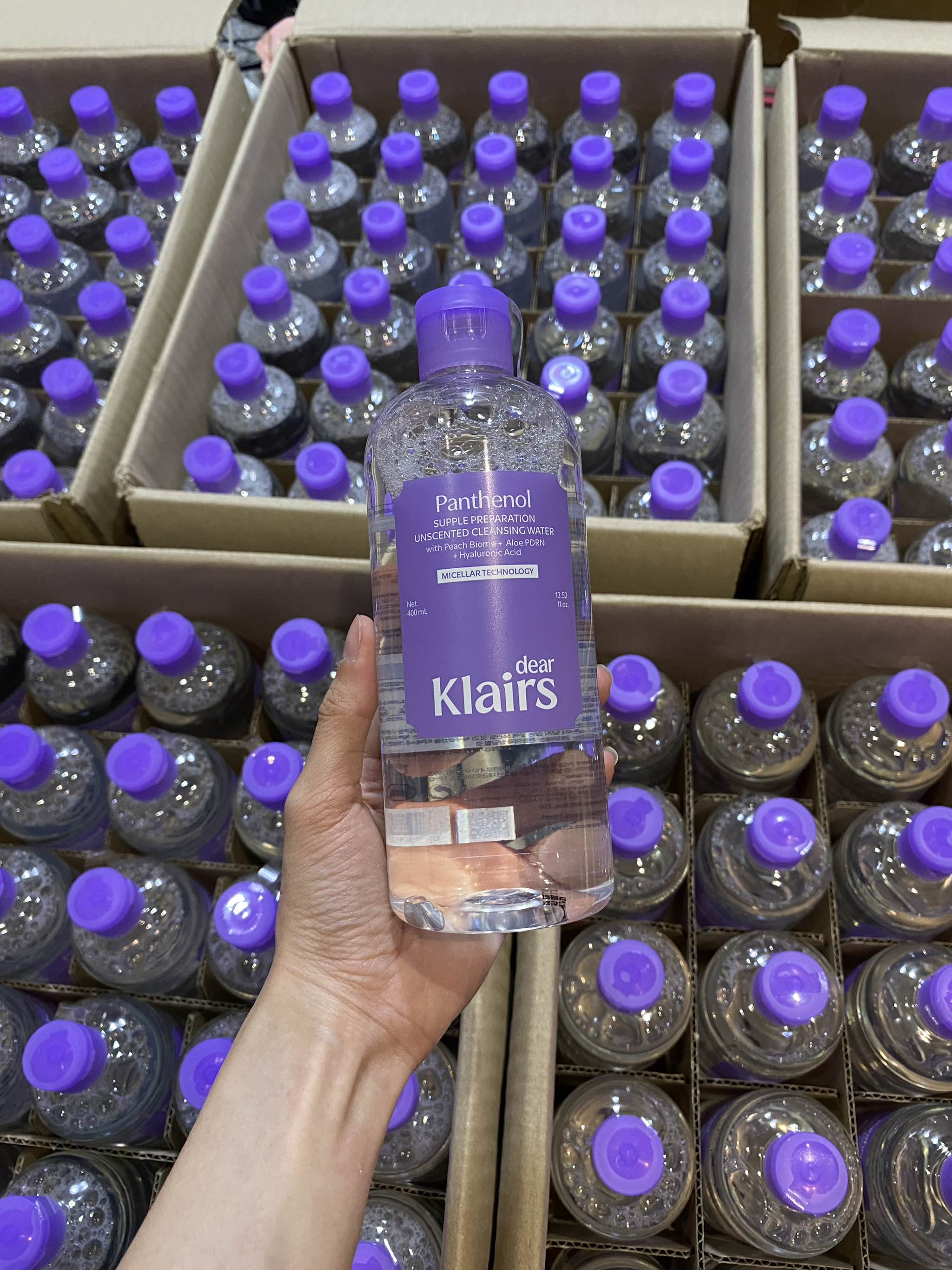 Nước tẩy trang Klairs Supple Preparation Unscented Cleansing Water 400ml