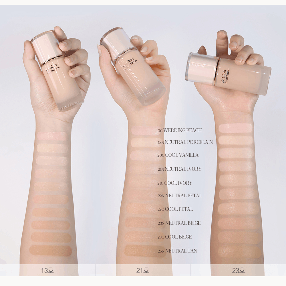 Kem nền Espoir Be Glow Foundation 30g