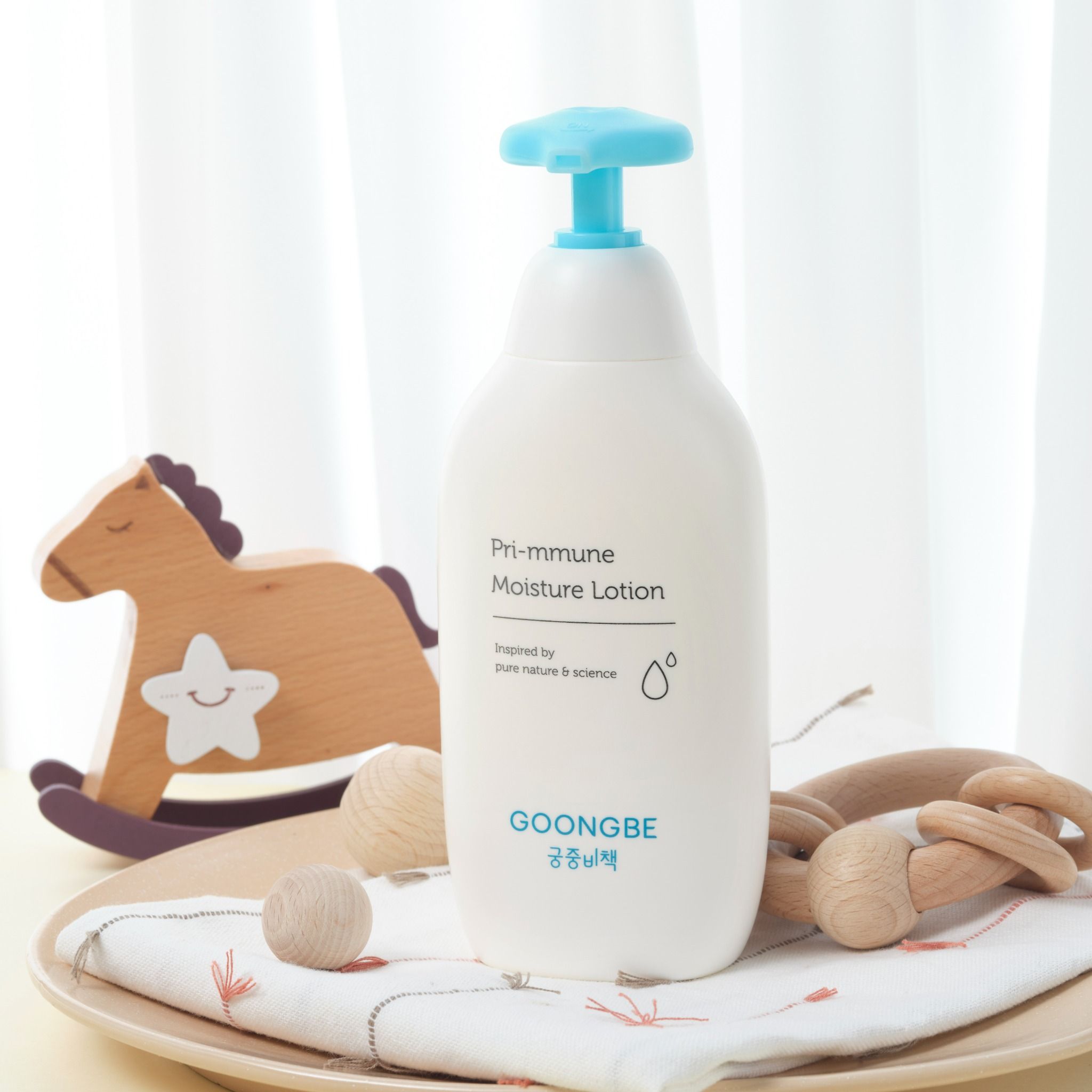 Sữa Dưỡng Ẩm GOONGBE Primmune Moisture Lotion Cho Bé Từ Sơ Sinh 350ml