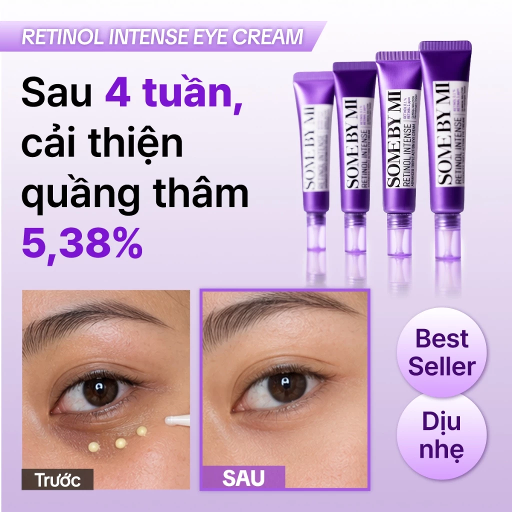 Kem dưỡng mắt Some By Mi Retinol Intense Advanced Triple Action Eye Cream 30ml