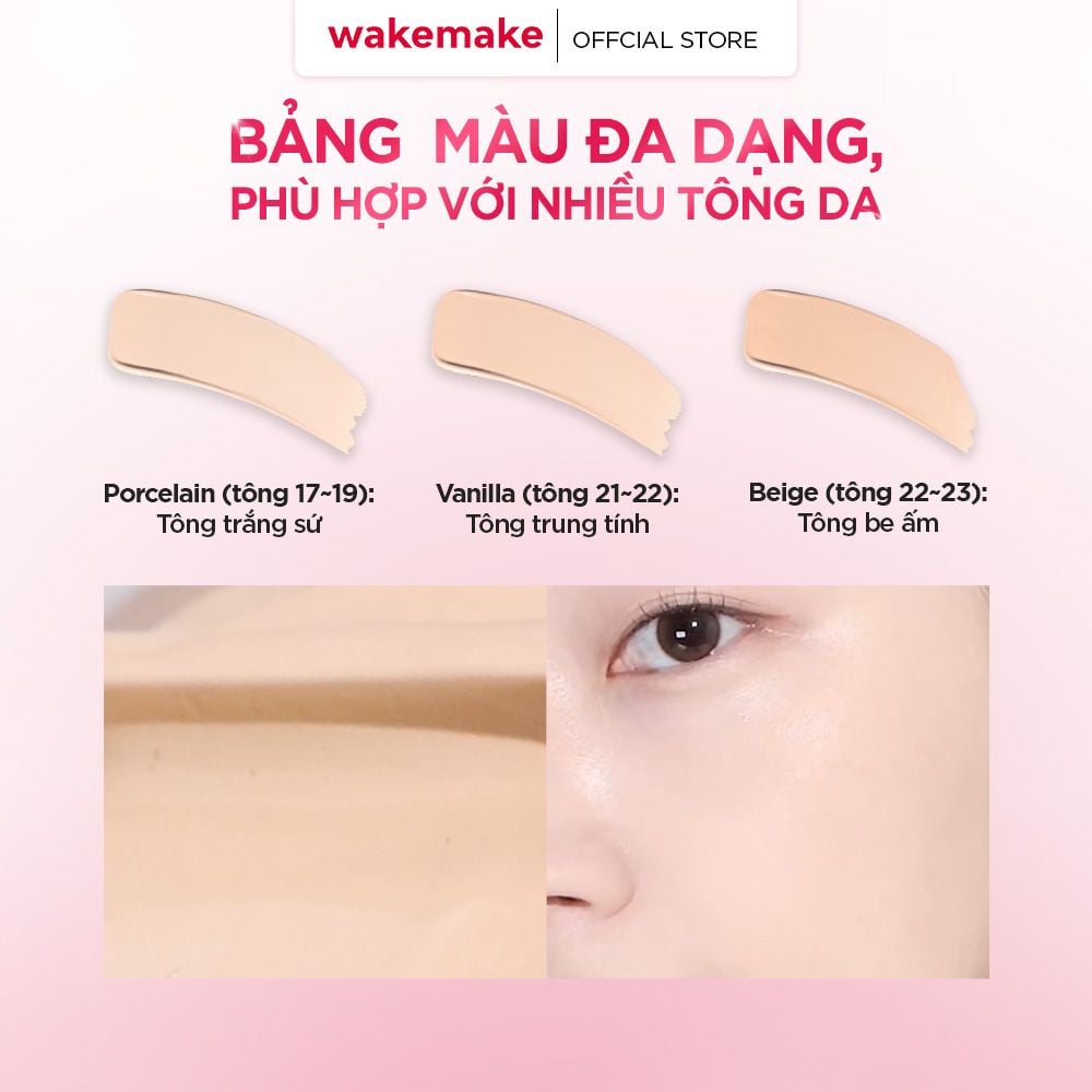 Kem nền Wakemake Spatula Conceal BB  20ml
