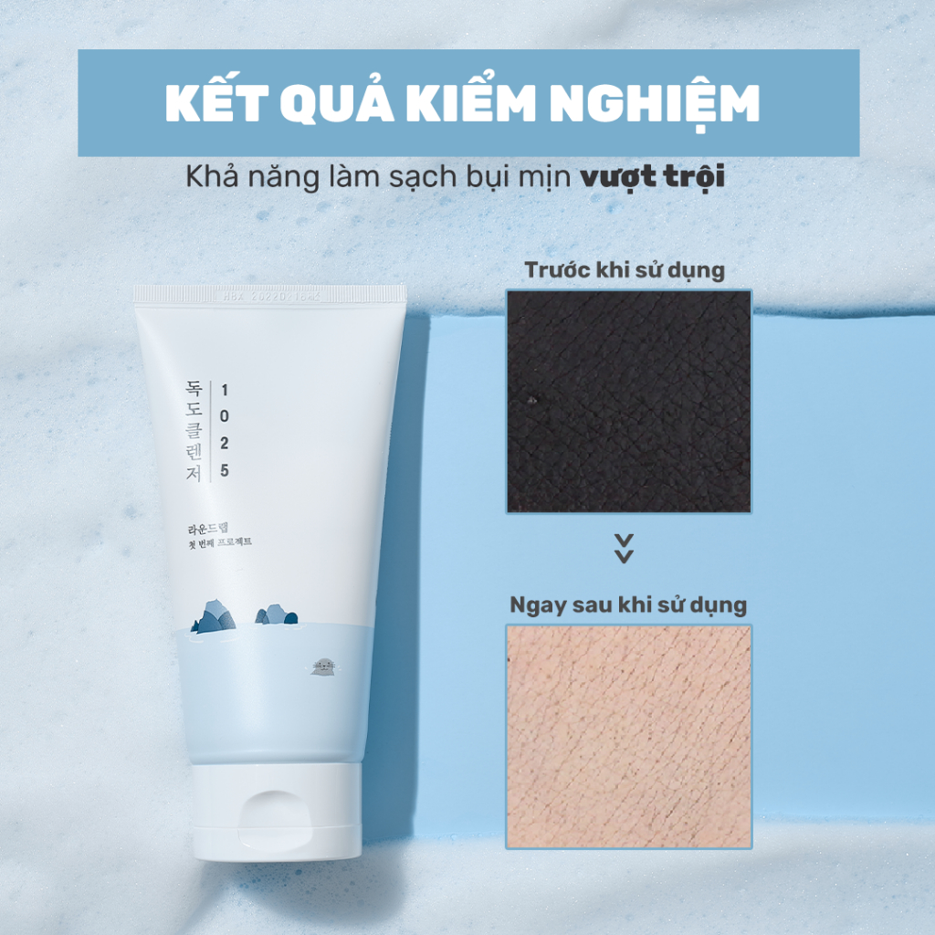 Round Lab Sữa rửa mặt 1025 Dokdo Cleanser 150ml