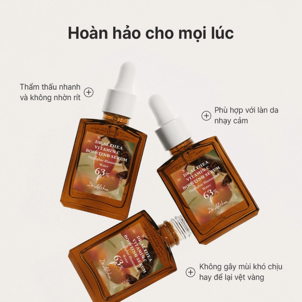 Tinh chất dưỡng sáng, mờ thâm Dr.Althea Vitamin C Boosting Serum 30ml