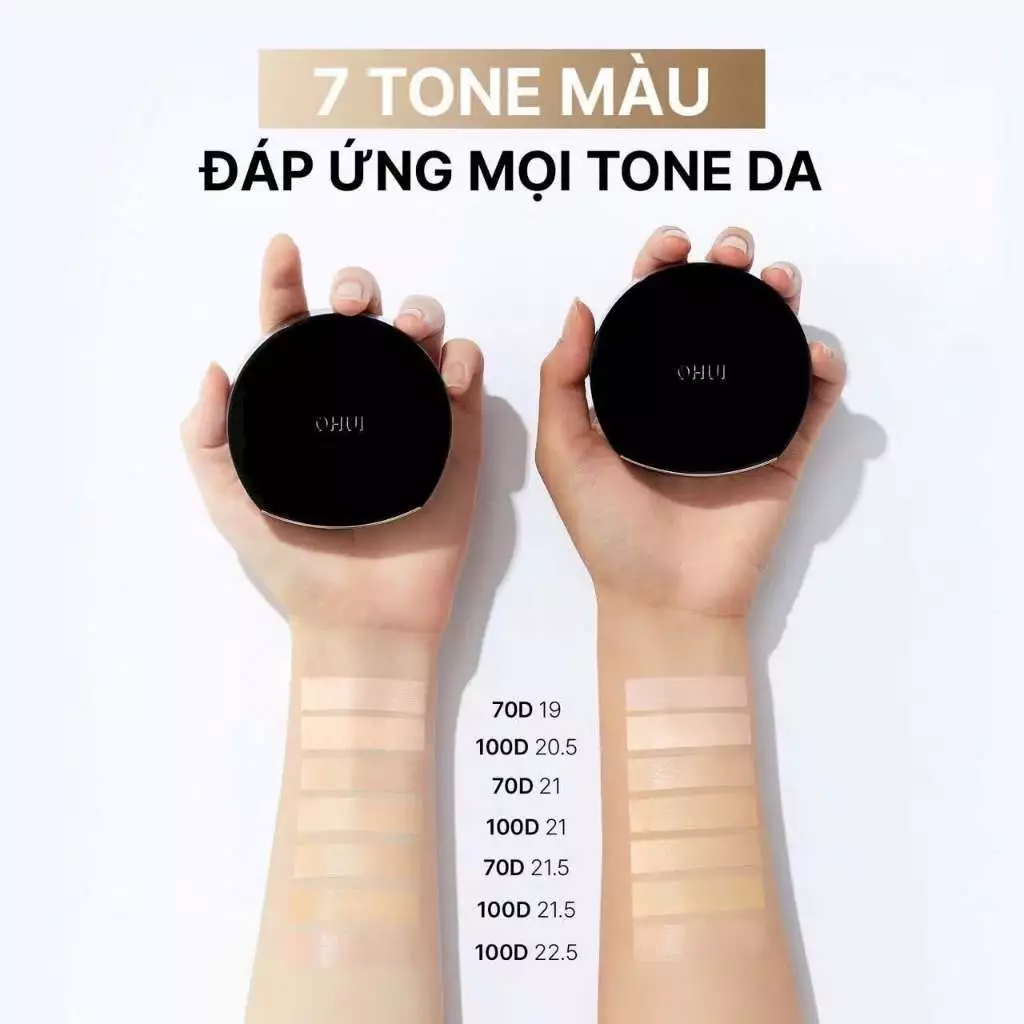 Phấn nước Ohui Ultimate Cover Denier Cushion SPF50/PA+++ 13g (Kèm lõi)