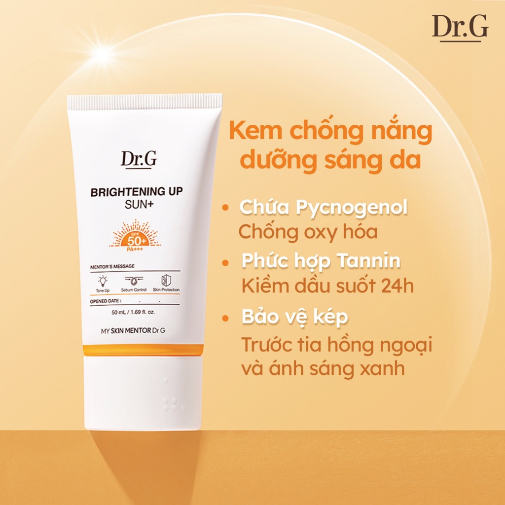 Bộ chăm sóc da DR.G R.E.D Blemish Clear Soothing Cream Bonus Set