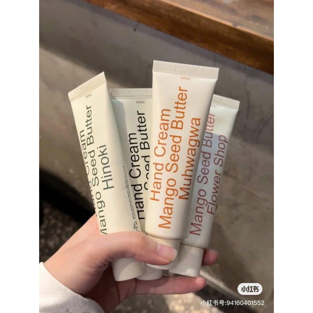 Kem Dưỡng Da Tay Hương Nước Hoa Hetras Hand Cream Mango Seed Butter 50ml