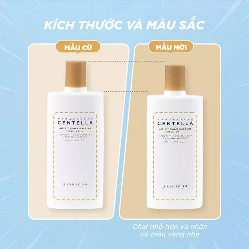 Kem chống nắng SKIN1004 Madagascar Centella Air-­Fit Suncream Plus