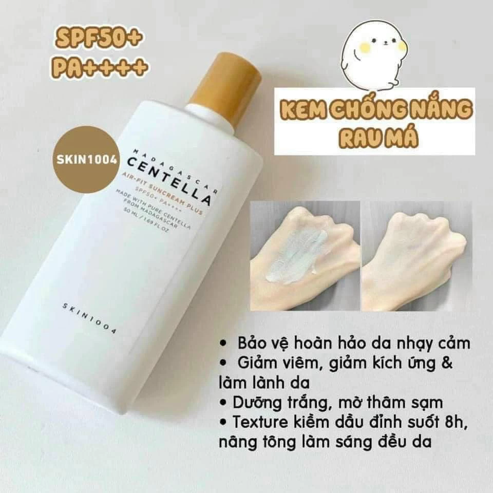 Kem chống nắng SKIN1004 Madagascar Centella Air-­Fit Suncream Plus