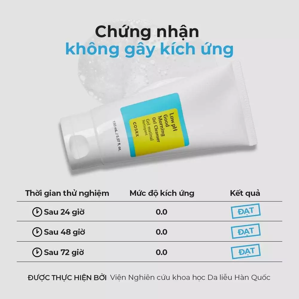 Cosrx Sữa Rửa Mặt Low pH Good Morning Gel Cleanser
