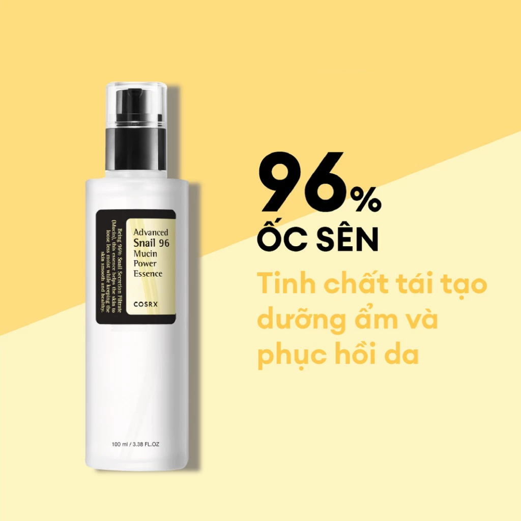 Tinh chất dưỡng da Cosrx Advanced Snail 96 Mucin Power Essence