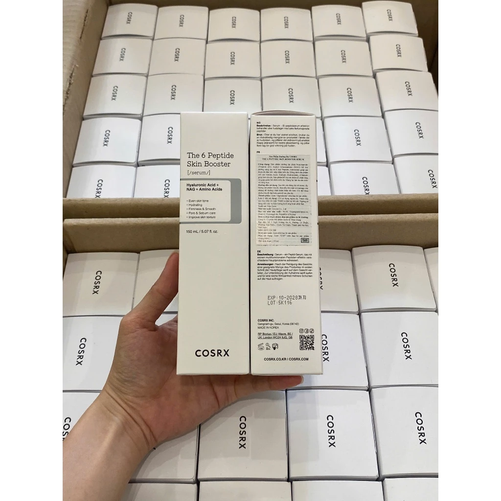 Sản phẩm dưỡng da Cosrx The 6 Peptide Skin Booster Serum