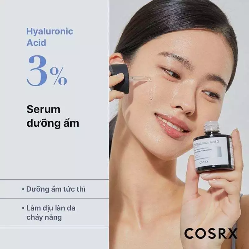 Sản phẩm dưỡng da Cosrx The Hyaluronic Acid 3 Serum