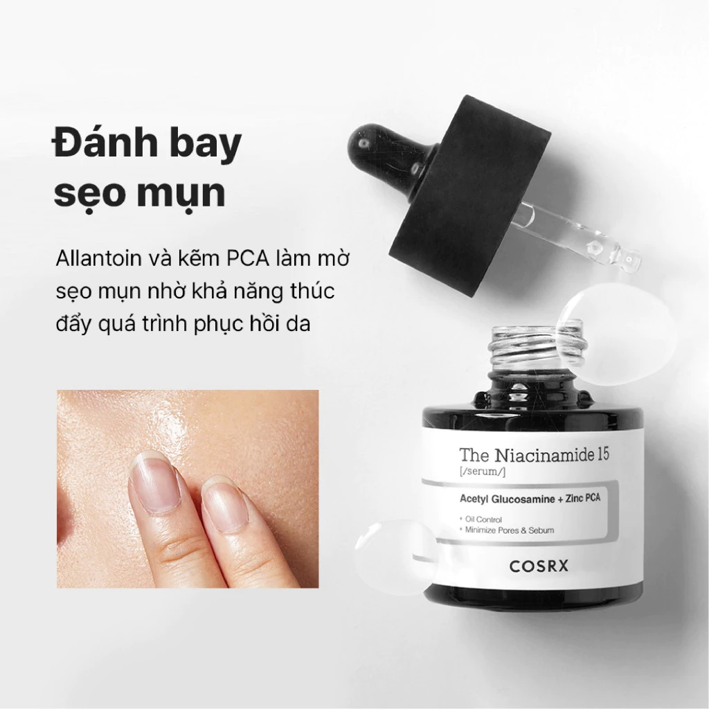 Sản phẩm dưỡng da Cosrx The Niacinamide 15 Serum