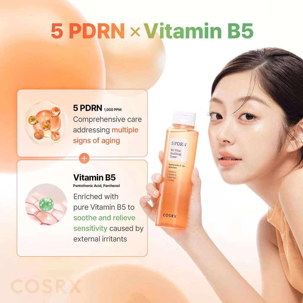 Sản phẩm dưỡng da COSRX 5 PDRN B5 Vital Soothing TONER