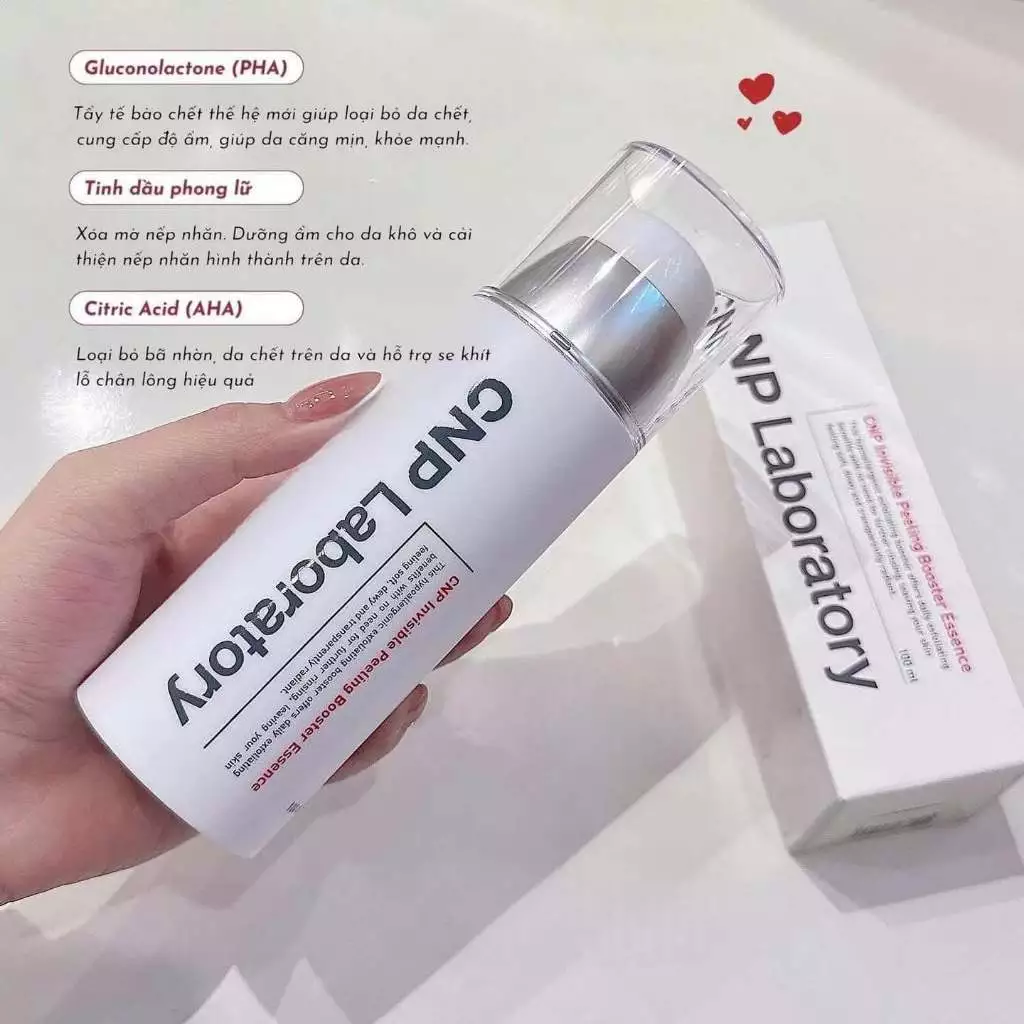 Tẩy Tế Bào Chết Hóa Học Dạng Gel CNP Laboratory Invisible Peeling Booster Essence