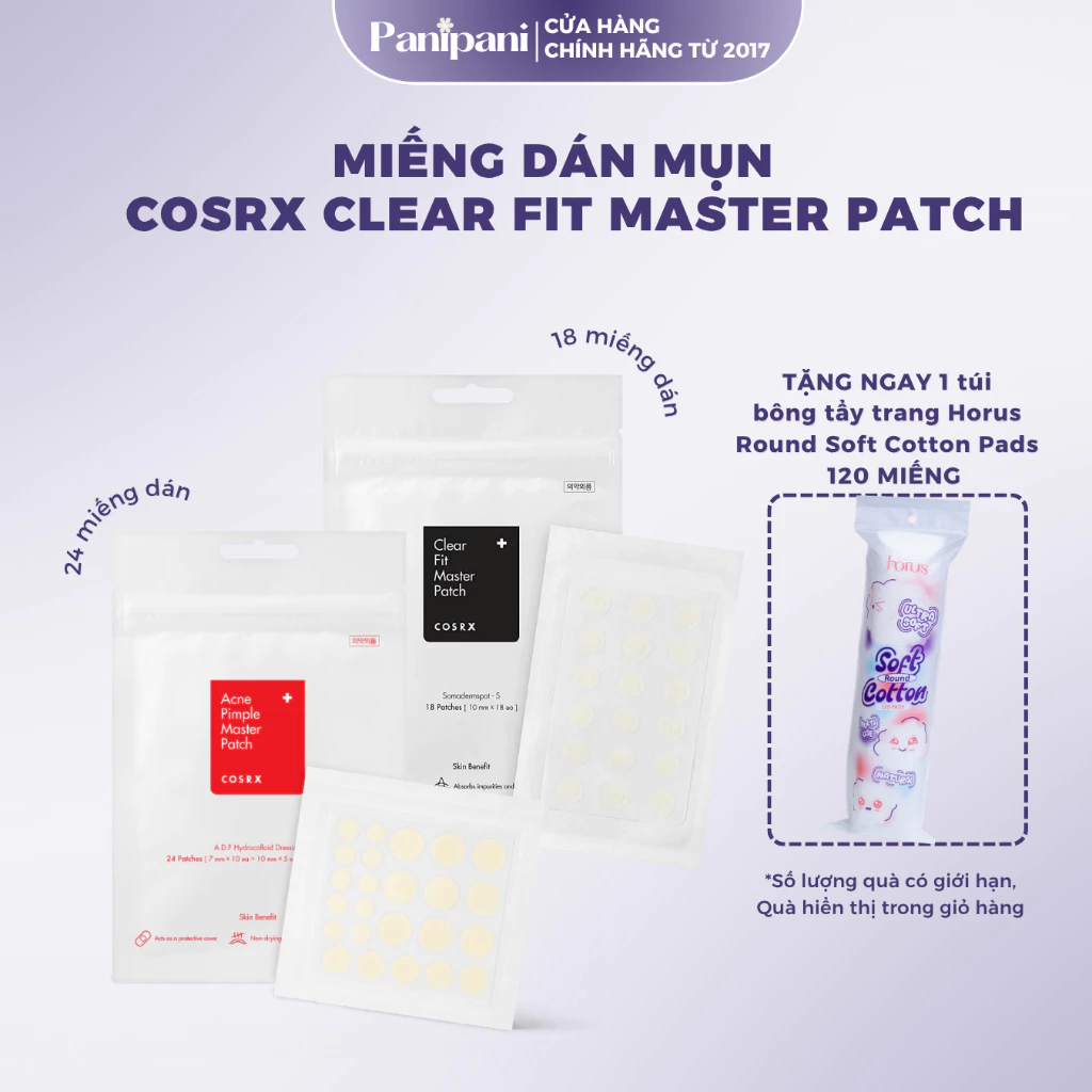 Miếng dán mụn COSRX Clear Fit Master Patch