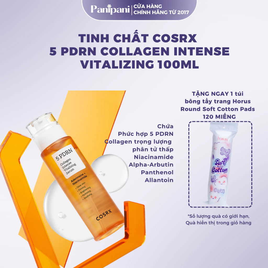 Sản phẩm dưỡng da COSRX 5 PDRN Collagen Intense Vitalizing SERUM