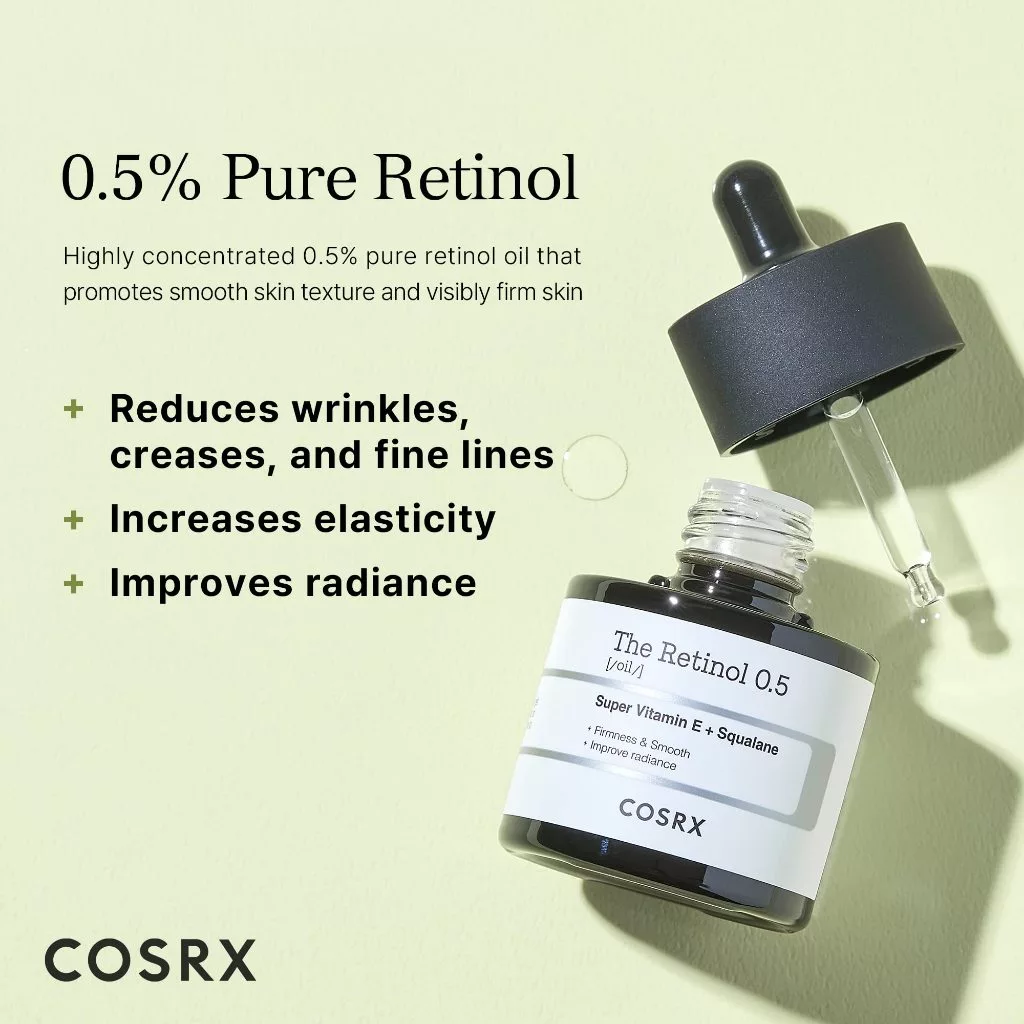 Sản phẩm dưỡng da Cosrx The Retinol 0.5 Oil