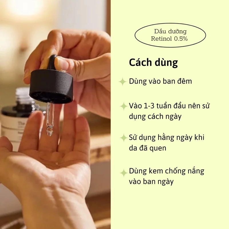 Sản phẩm dưỡng da Cosrx The Retinol 0.5 Oil