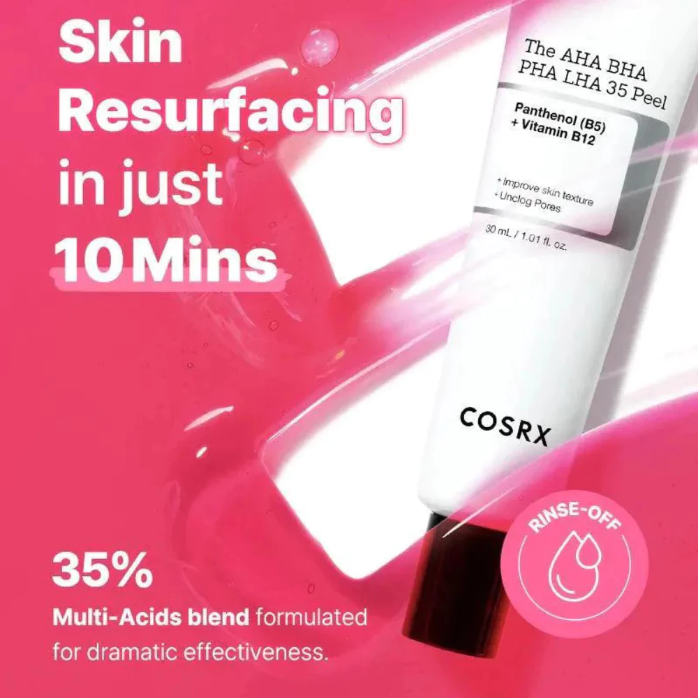 Sản phẩm tẩy tế bào chết Cosrx The AHA BHA PHA LHA 35 Peel