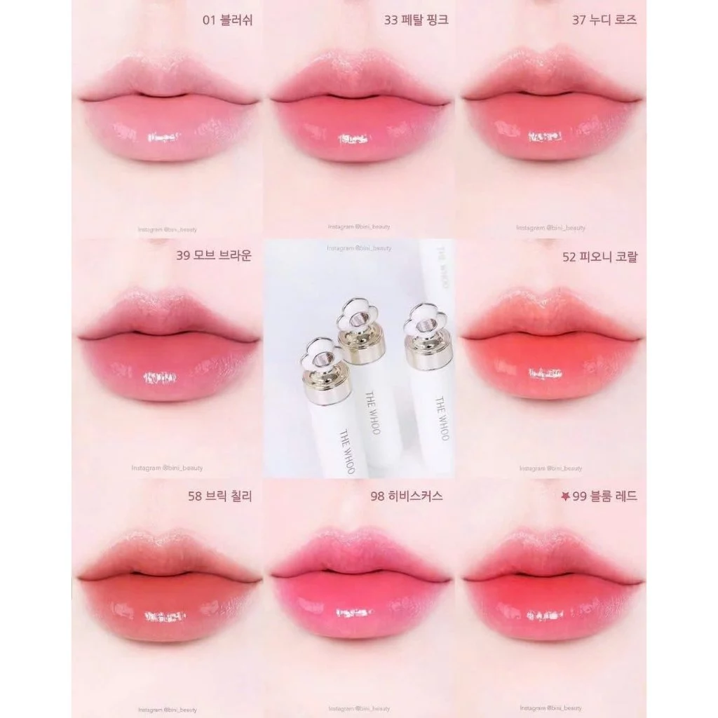Son dưỡng môi có màu The Whoo Ess Lip Glow Balm