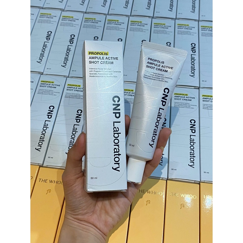 Kem dưỡng keo ong CNP Propolis Ampule Active Shot Cream