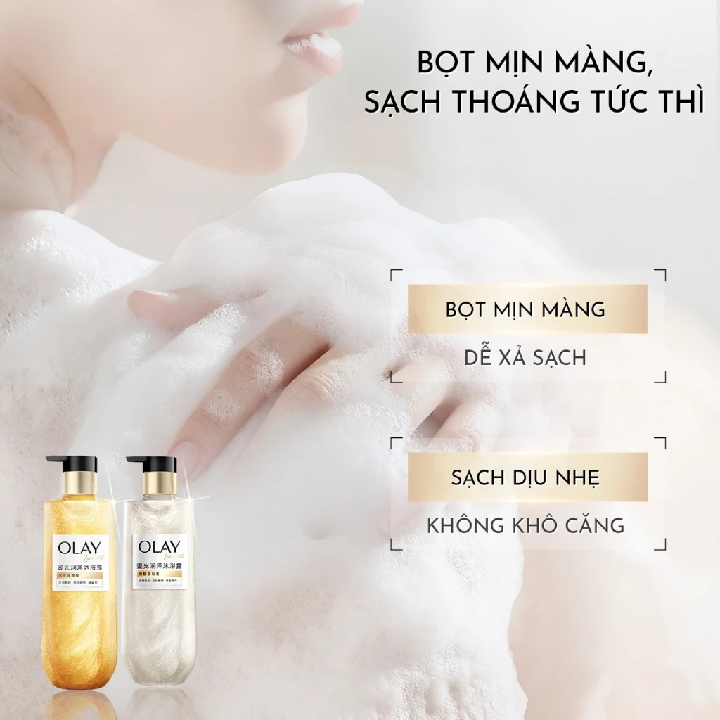 Sữa tắm sáng da Olay Luminous Body Wash 350g