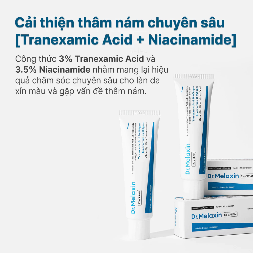 Kem dưỡng da, Dr.Melaxin TX Cream 50ml