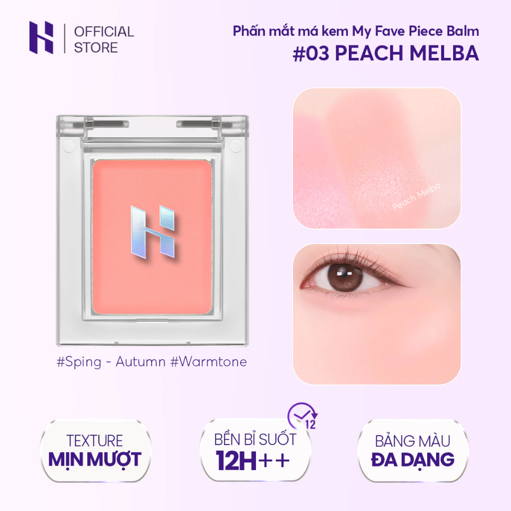 Phấn Mắt Dạng Kem 1 ô Holika Holika You Are My Fave Piece Balm 1.8g