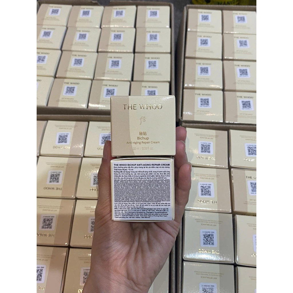 Kem dưỡng  chống lão hóa The History of Whoo Bichup Anti-Aging Repair Cream 10ml
