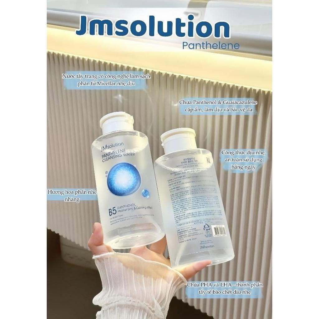Nước tẩy trang JMSolution B5 Panthelene Cleansing Water