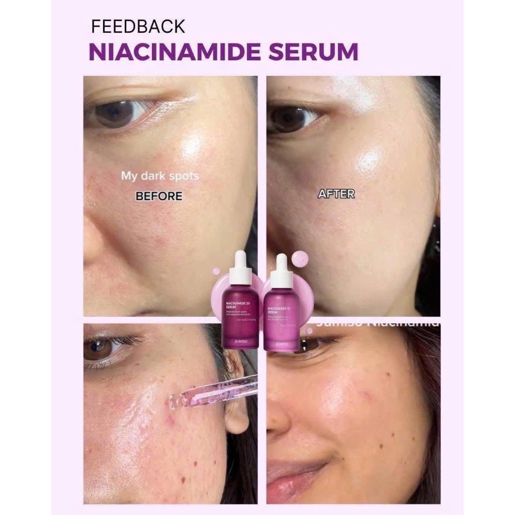 Tinh chất dưỡng sáng, mờ thâm Jumiso Niacinamide Serum 40ml