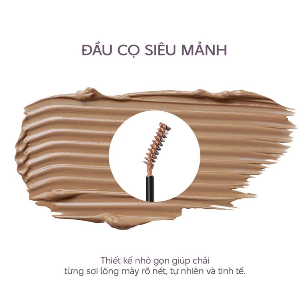 Chuốt Lông Mày Mude Inspire Skinny Browncara 3.2g