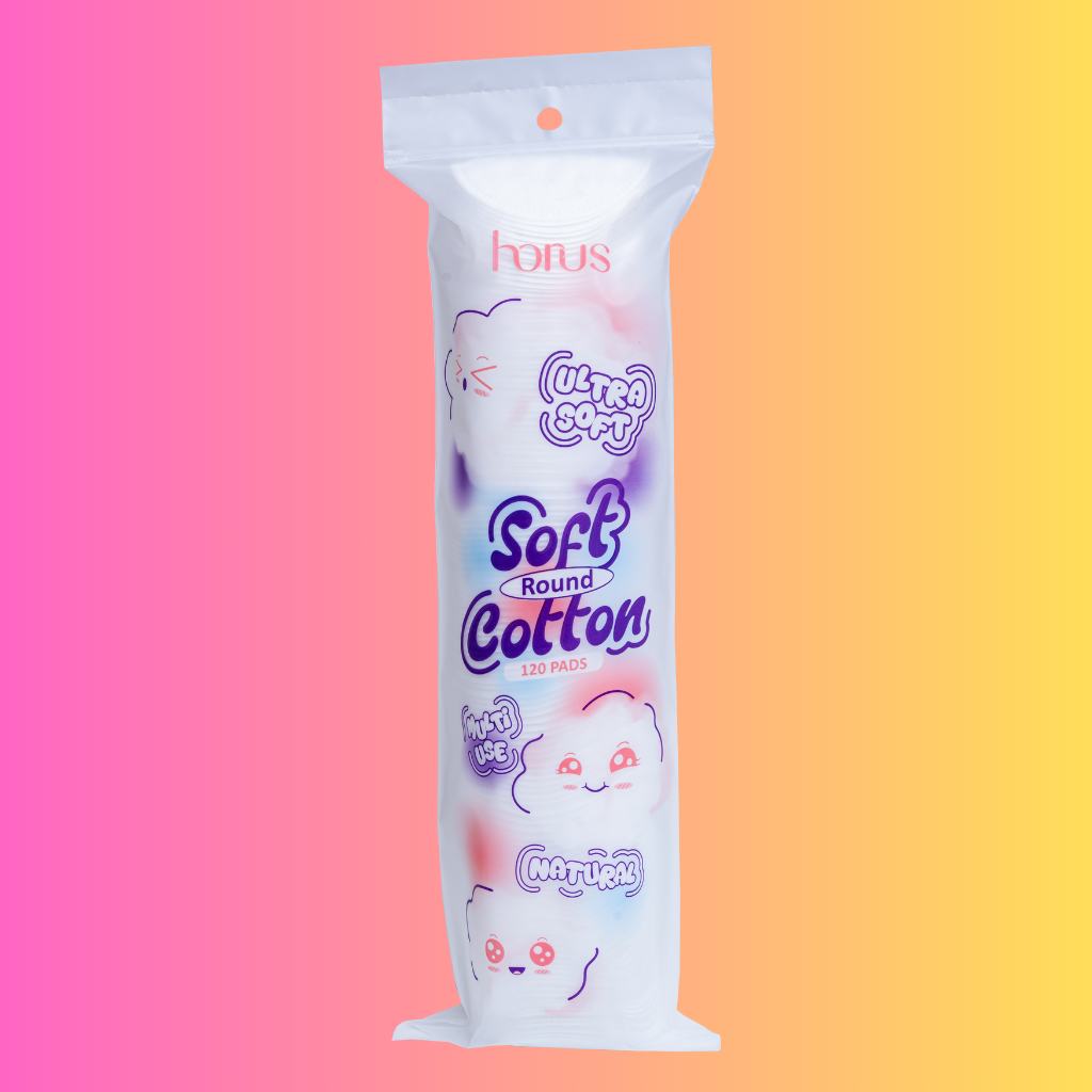 Bông tẩy trang Horus Round Soft Cotton Pads