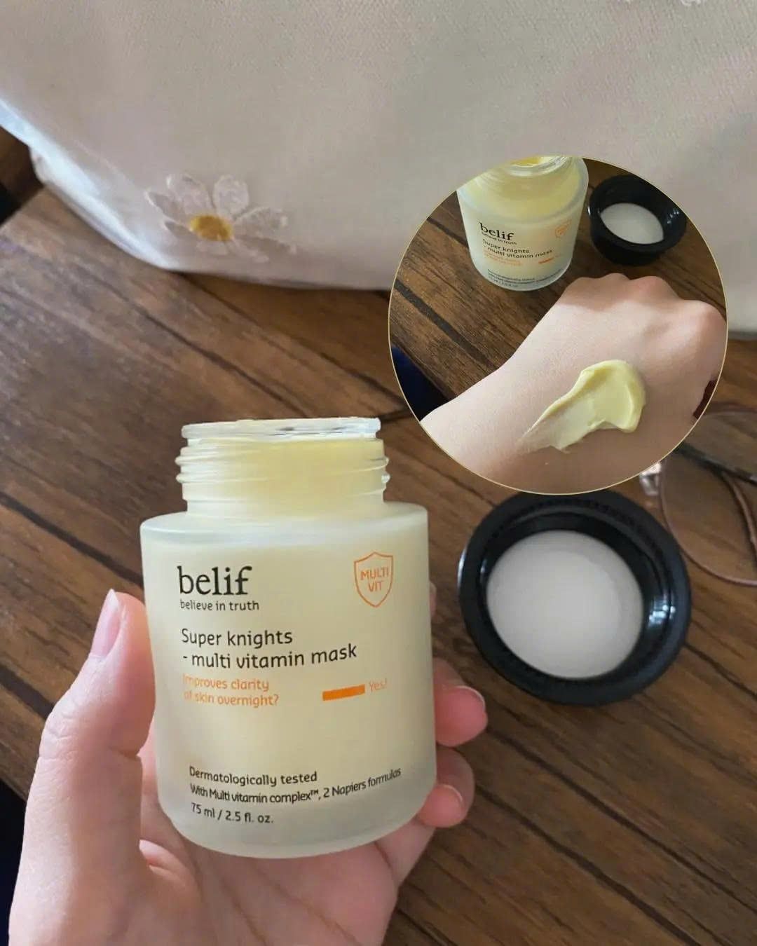 Mặt nạ ngủ Belif Super Knights - Multi Vitamin Mask
