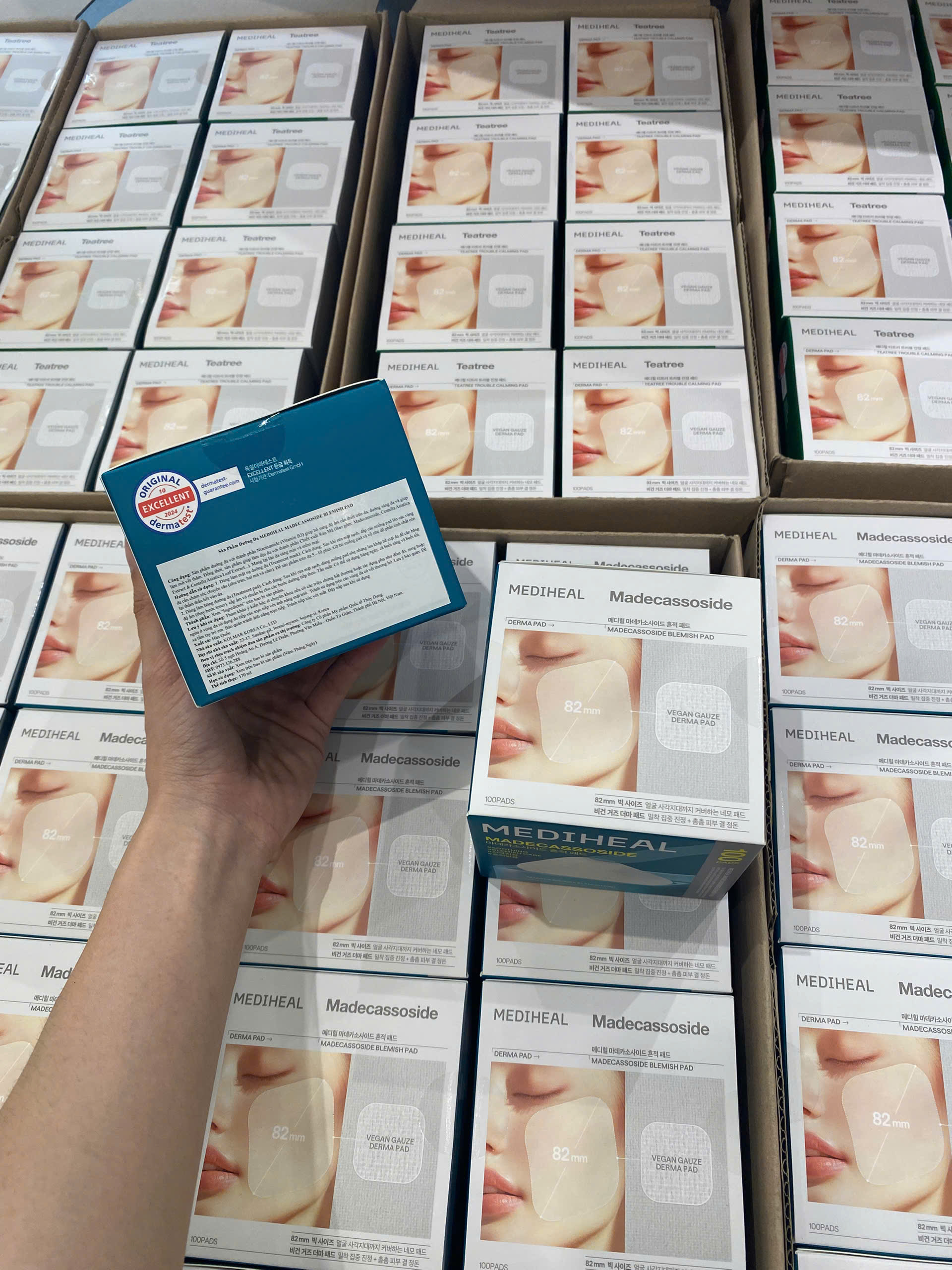 [TONER PAD] Sản phẩm dưỡng da MEDIHEAL PAD 170ml - 210ml, 100 miếng/hộp