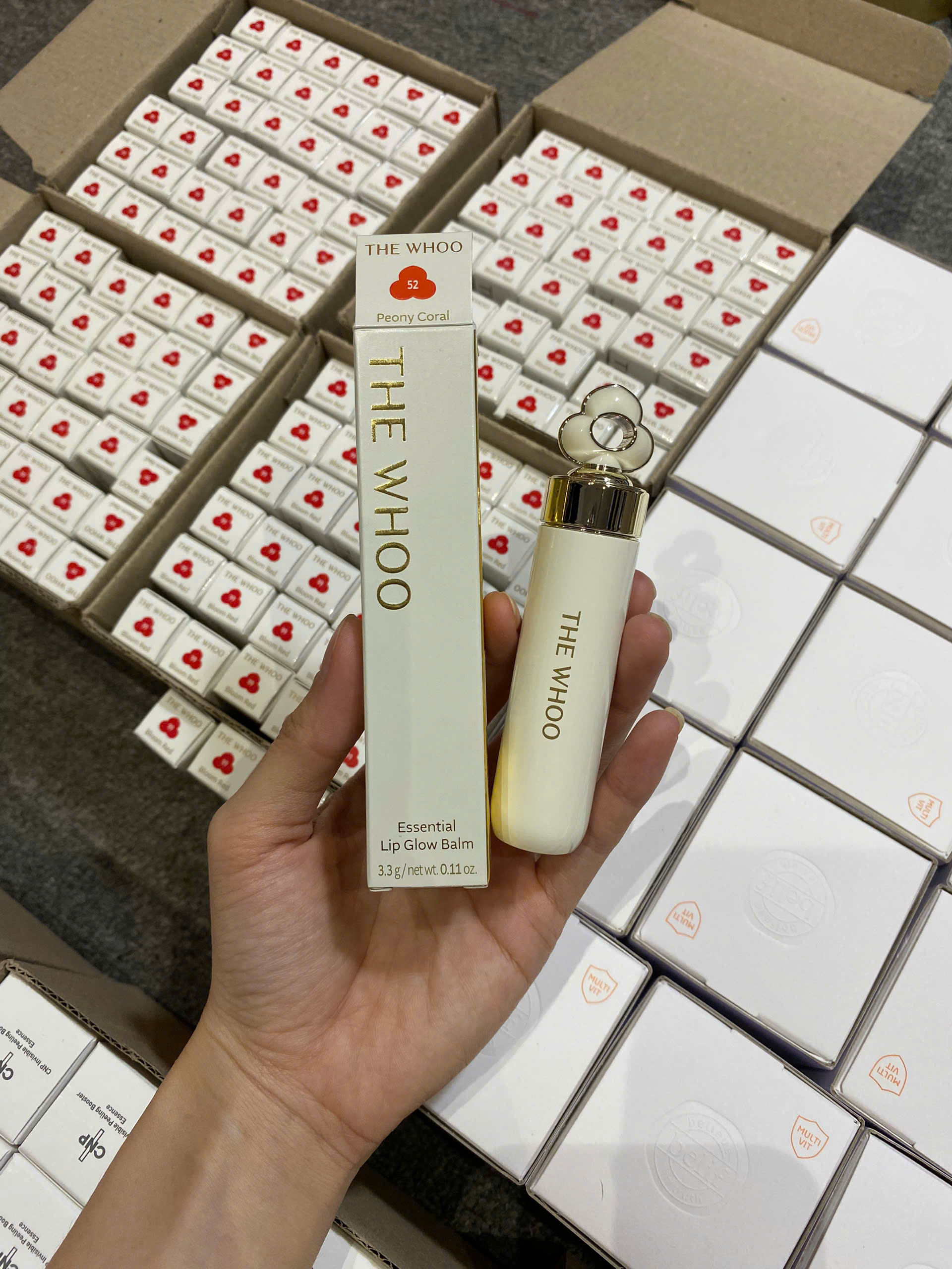 Son dưỡng môi có màu The Whoo Ess Lip Glow Balm