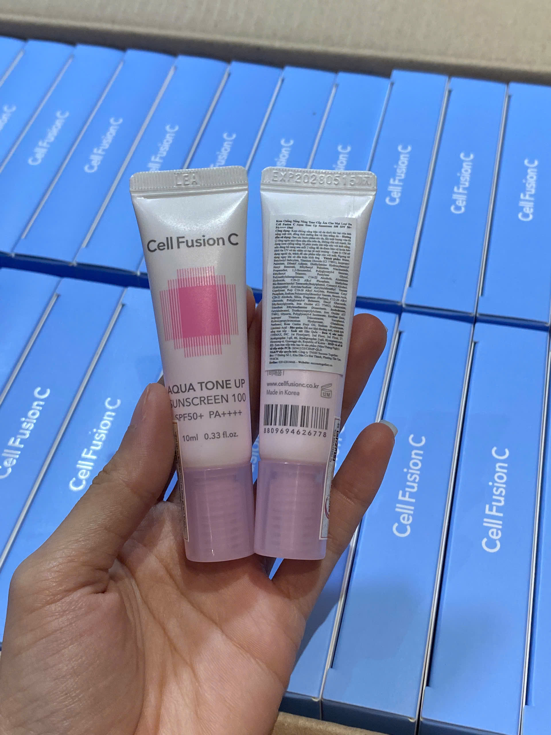 Kem chống nắng Cellfusion C Sunscreen 100 SPF50+ PA++++