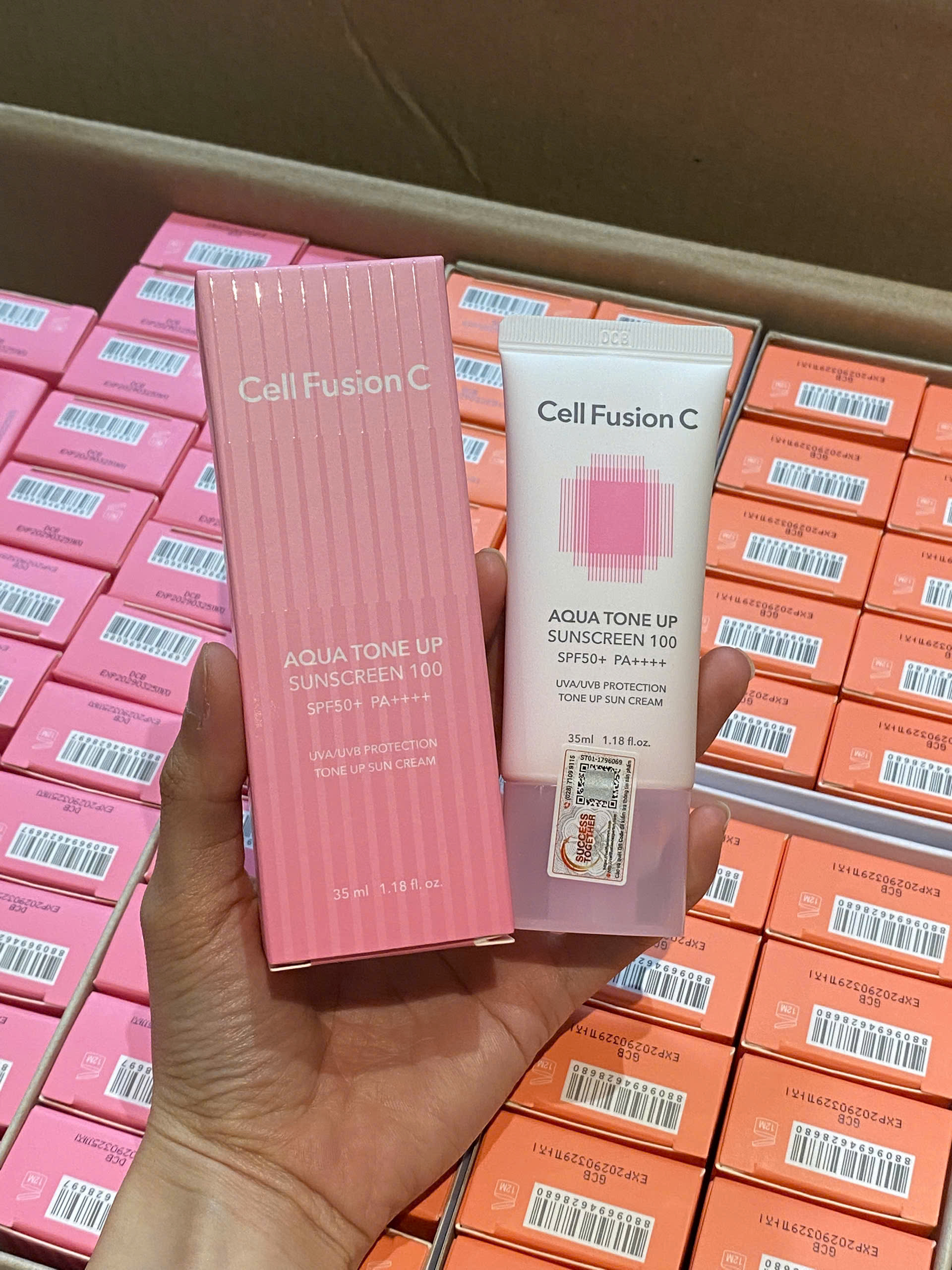 Kem chống nắng Cellfusion C Sunscreen 100 SPF50+ PA++++
