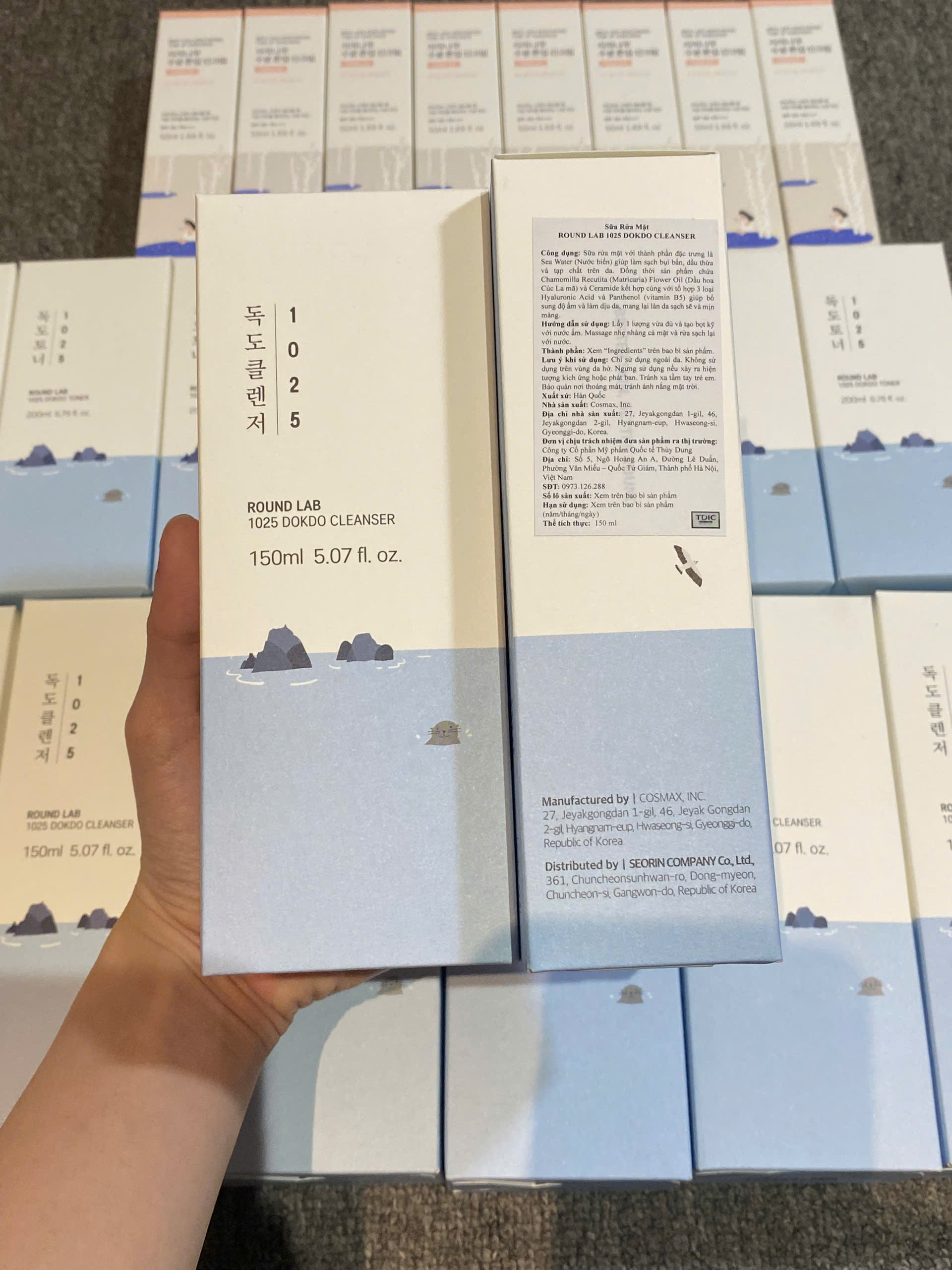 Round Lab Sữa rửa mặt 1025 Dokdo Cleanser 150ml