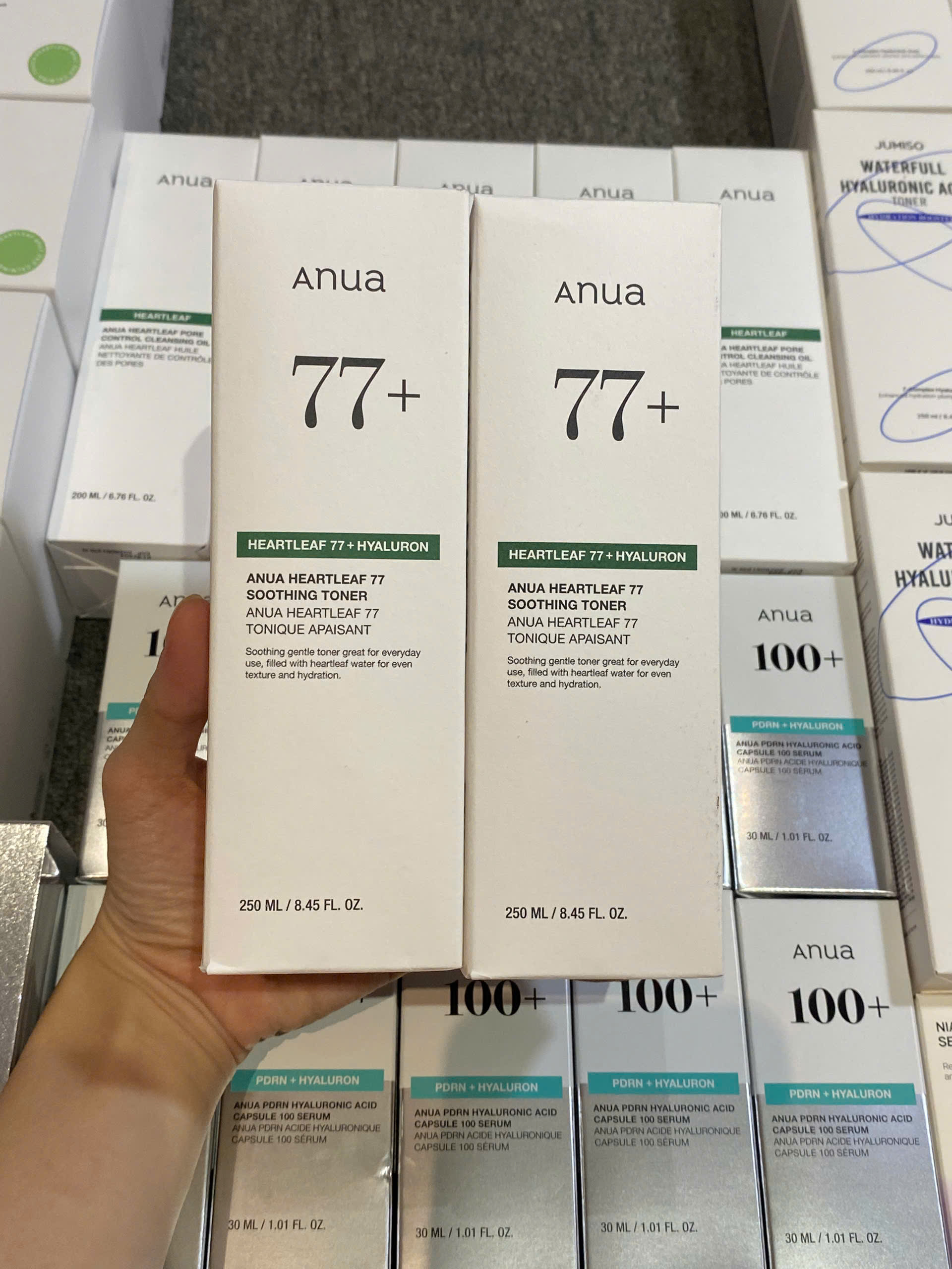 Nước hoa hồng dưỡng da Anua Heartleaf 77+ Soothing Toner 250ml