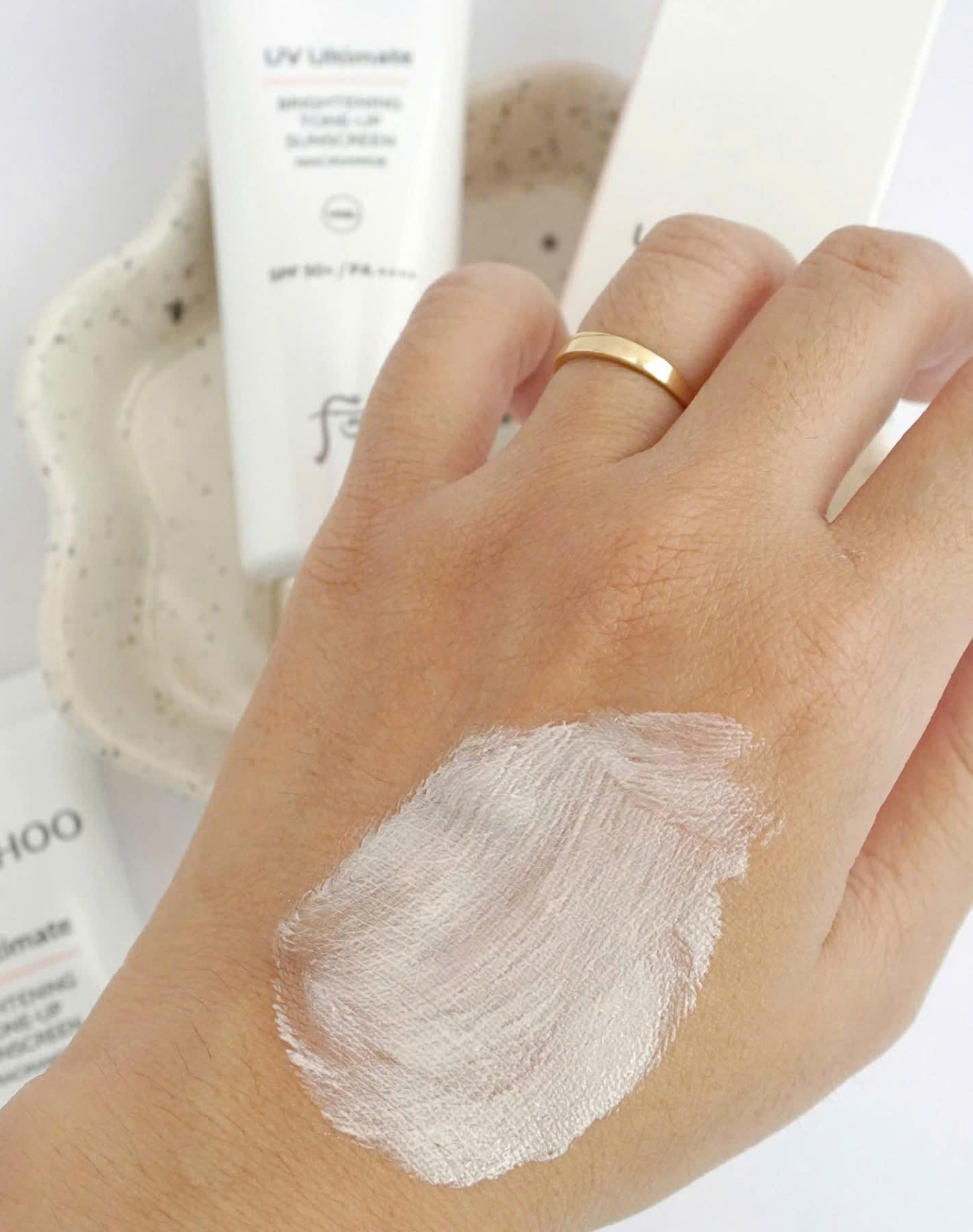 Bộ 3 sản phẩm The Whoo UV Ultimate Brightening Tone-Up Sun Special Set