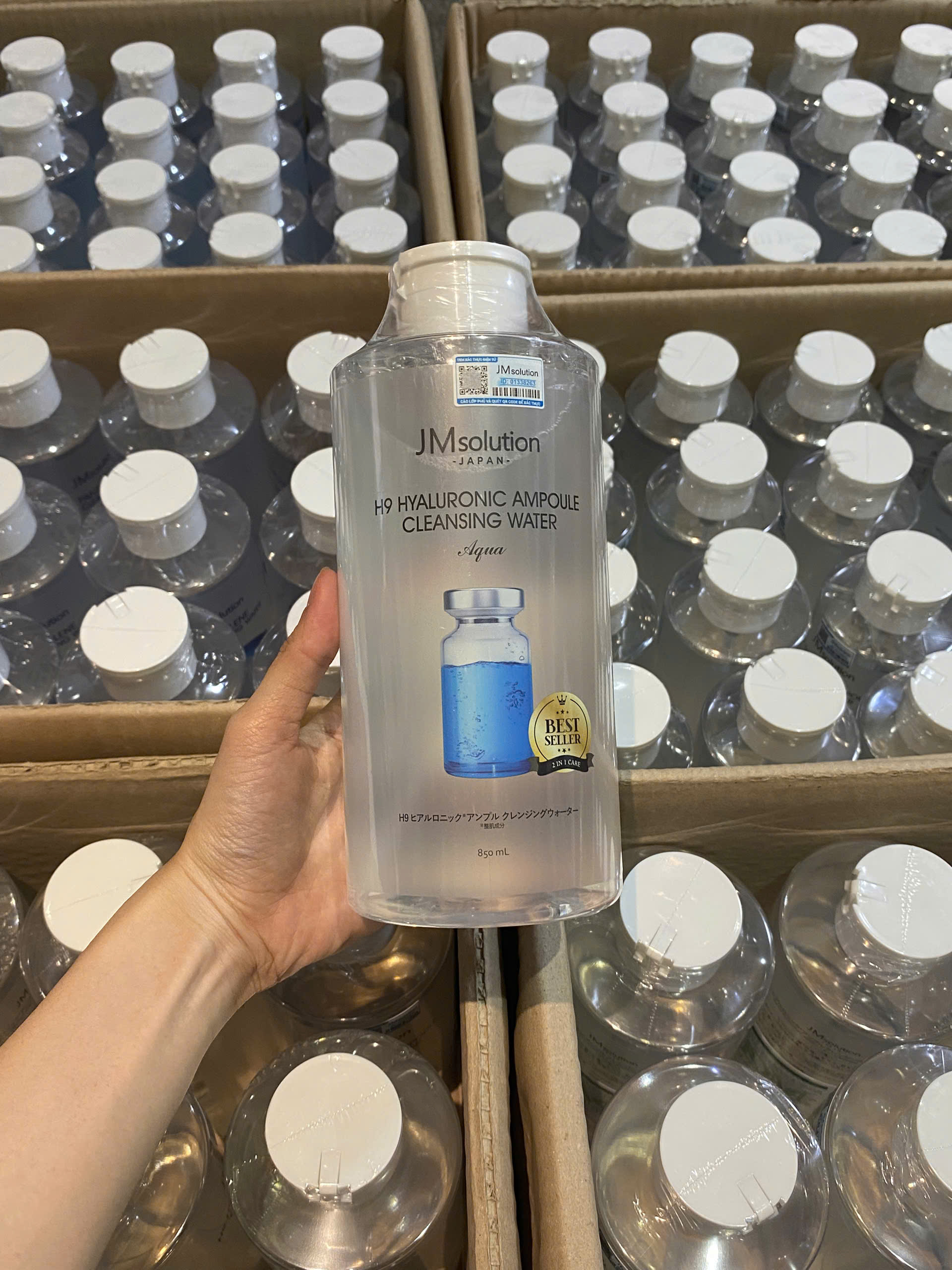 Nước tẩy trang JMSolution  JP H9 Ampoule Cleansing Water