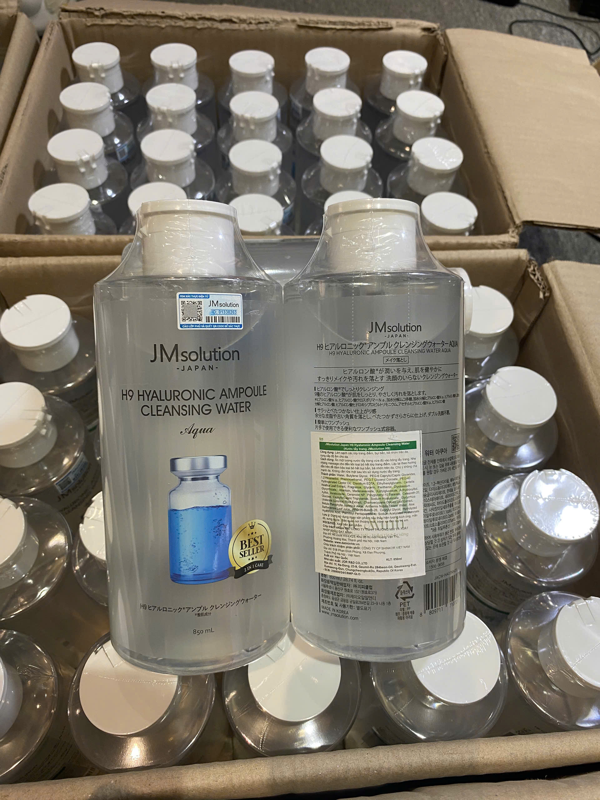 Nước tẩy trang JMSolution  JP H9 Ampoule Cleansing Water