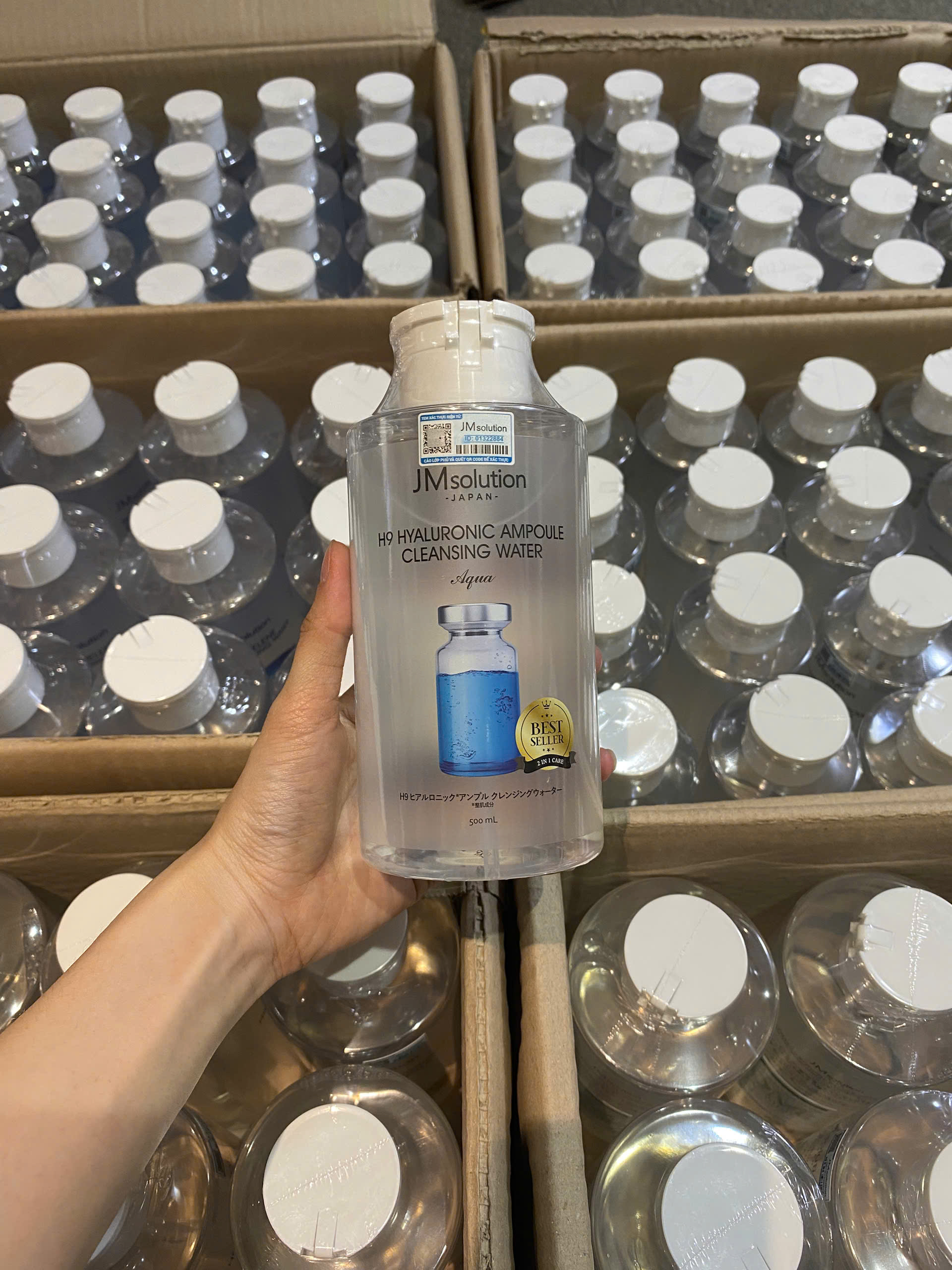 Nước tẩy trang JMSolution  JP H9 Ampoule Cleansing Water