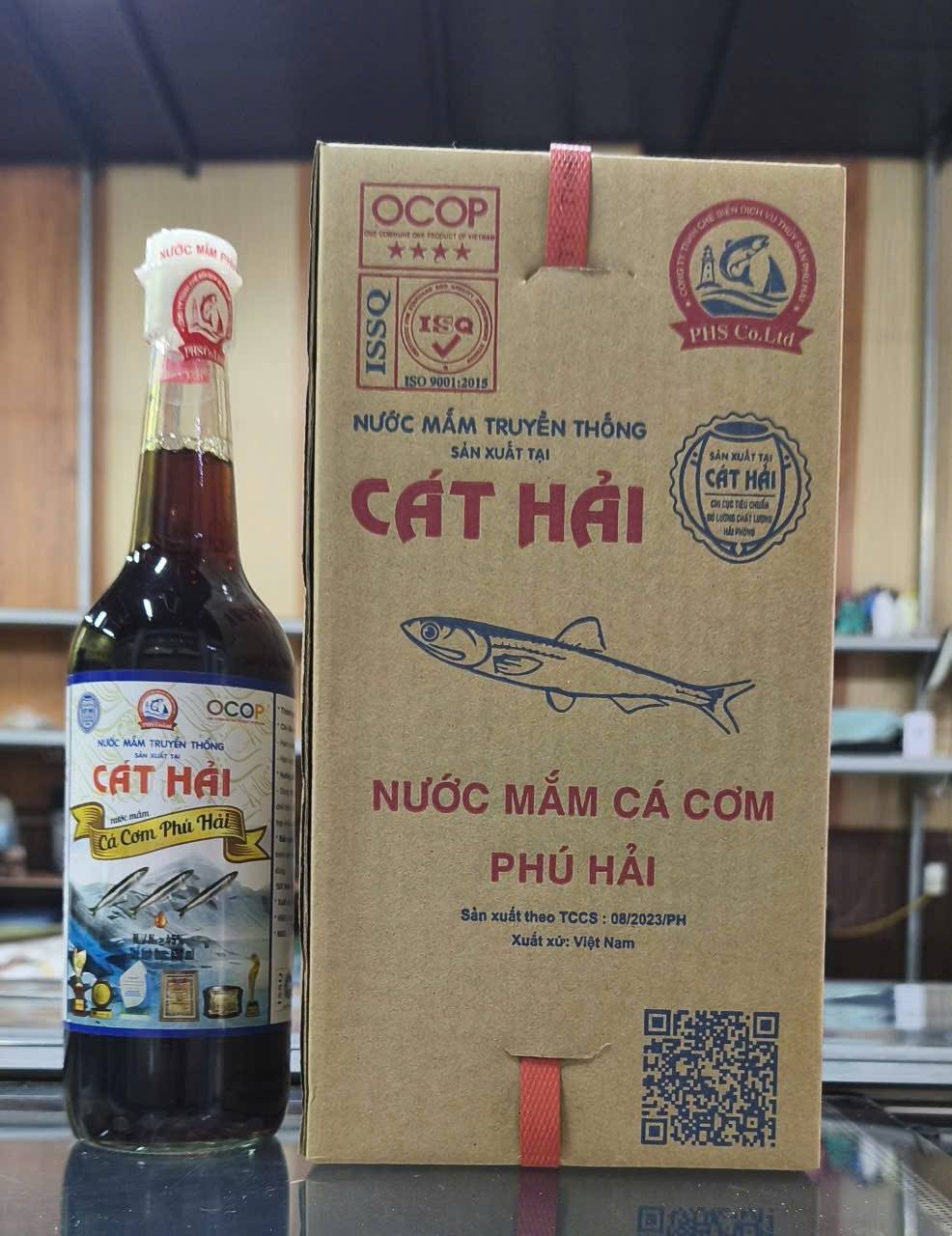 Mắm Hộp 45 độ đạm (4 chai 65/hộp giá 220000đ))