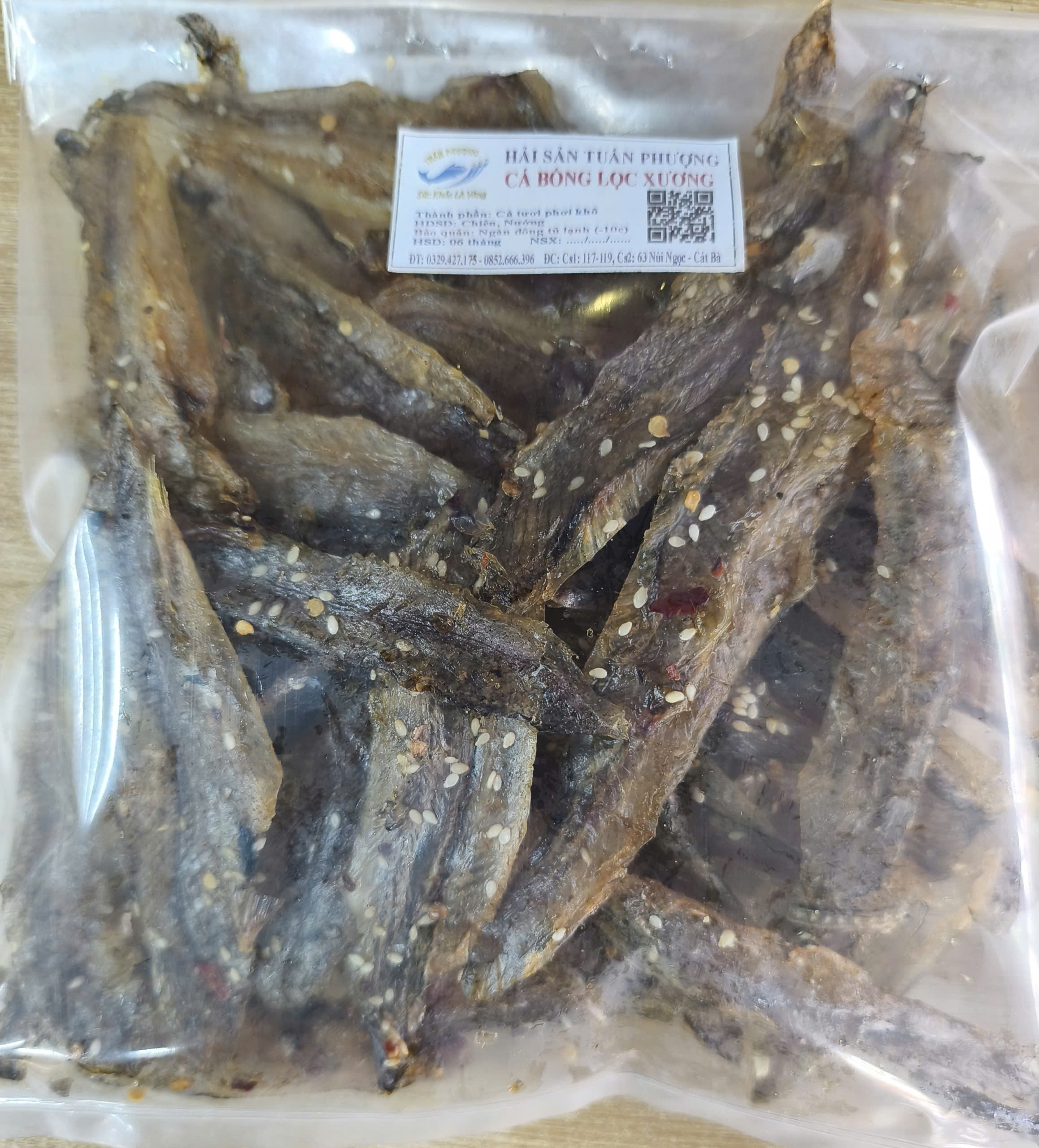 Cá Bống Lọc Xương (Gói 500g giá bán 150000đ)