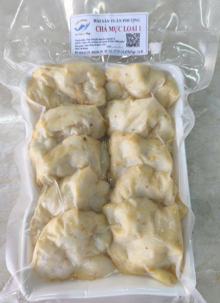 Chả mực loại 1 (Gói 500g giá 190000đ)